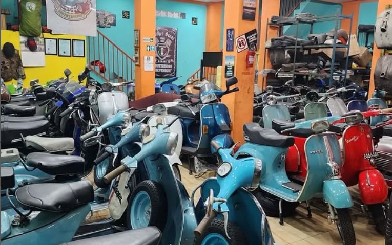 Ilustrasi. Kepolisian mengungkap kasus penipuan jual-beli Vespa antik di Bekasi yang menjerat pria berinisial AWP (39). (IG@armandvespa)